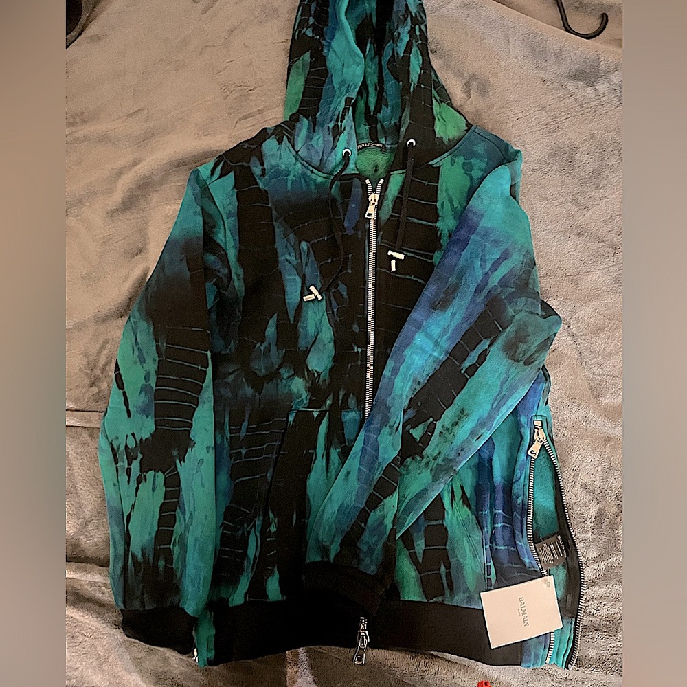 Balmain T-Zip Up Hoodie ºNWTº